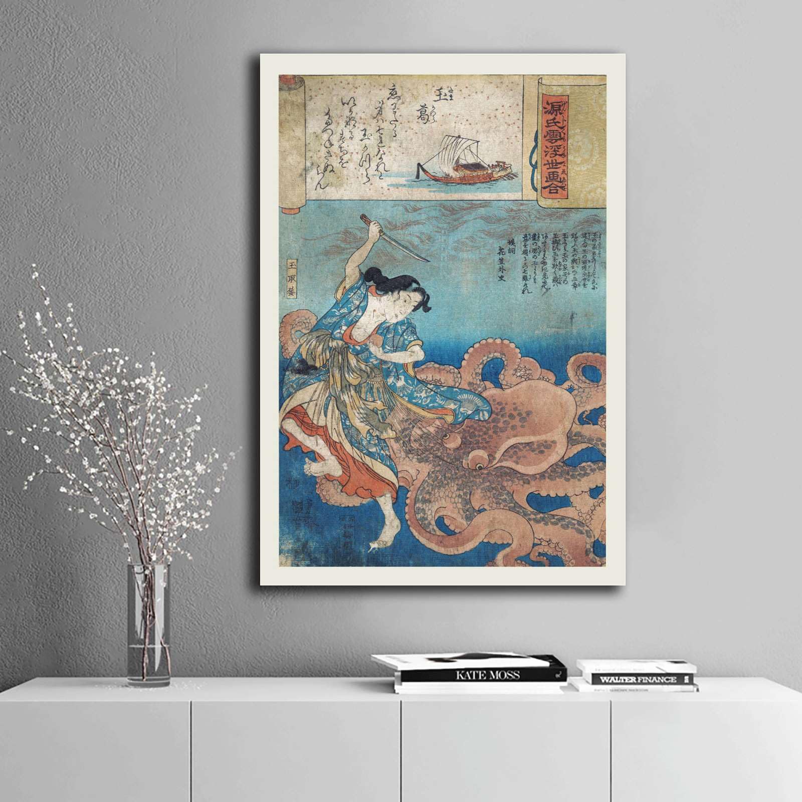 Amazon.com: SENLYCH Poster Wall Art Print Tamakatzura Tamatori